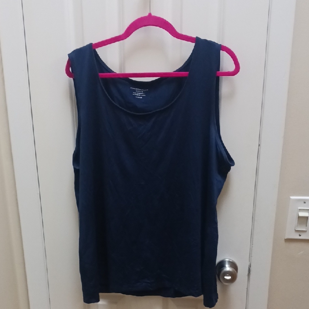 Charter Club Dark Blue Tank Top